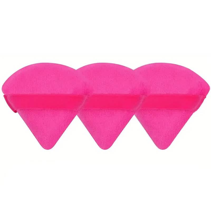 Triangular Powder Puff 3-Pack: Triangle Powder Puff for Loose Powder and Liquid | DailySale