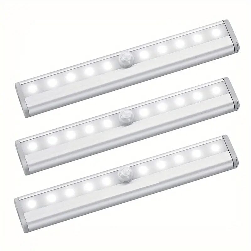 3-Pack: Under Cabinet Wireless Motion Sensor LED Light Indoor Lighting - DailySale