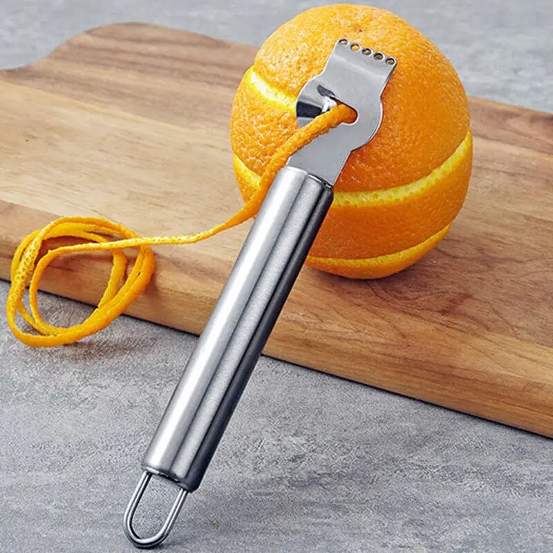 3-Pieces: Lemon Grater Stainless Steel Peeler Kitchen Tools & Gadgets - DailySale