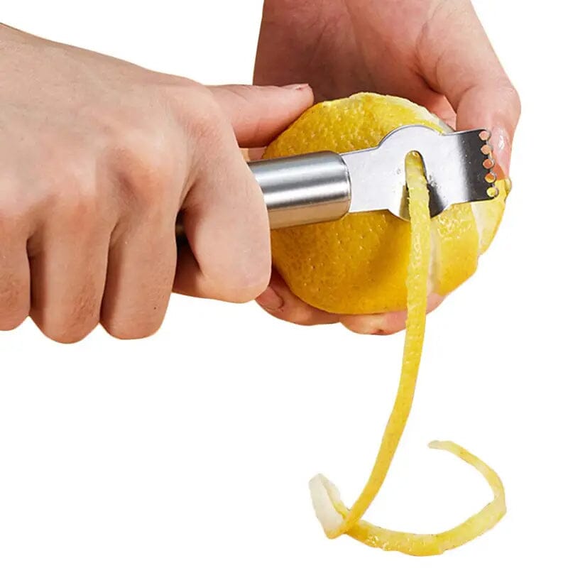 3-Pieces: Lemon Grater Stainless Steel Peeler Kitchen Tools & Gadgets - DailySale