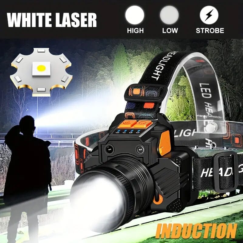 3000 Lumen LED Super Bright Headlamp Sports & Outdoors - DailySale