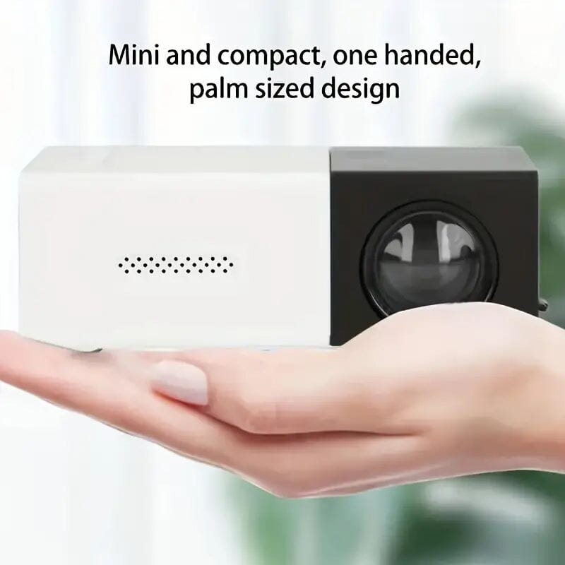 3000+ Lumens HD Mini Projector with Remote TV & Video - DailySale