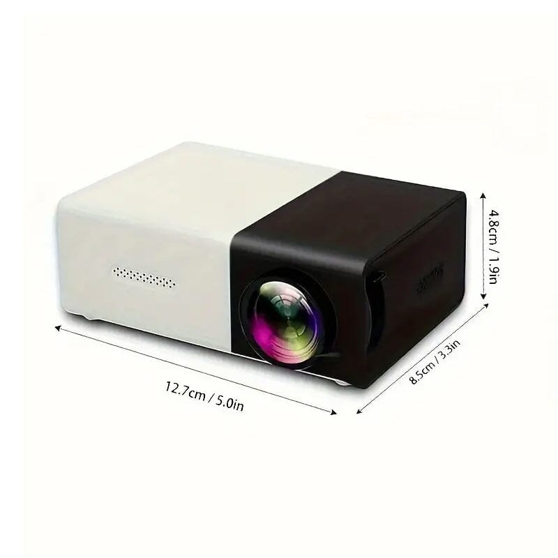 3000+ Lumens HD Mini Projector with Remote TV & Video - DailySale