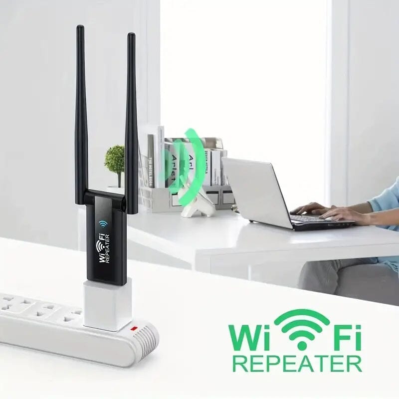 300Mbps 2.4G USB-Wireless Wifi Signal Amplifier Repeater Computer Accessories - DailySale