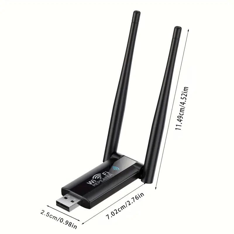 300Mbps USB Wi-Fi Repeater Computer Accessories - DailySale