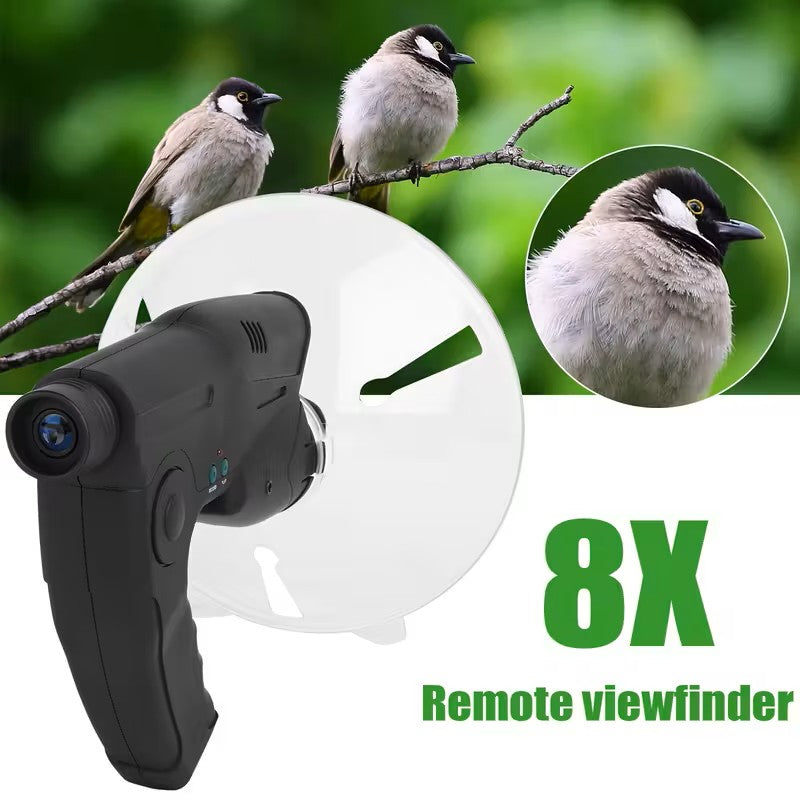 Bird Listening Device with 8x Zoom & Headphones
