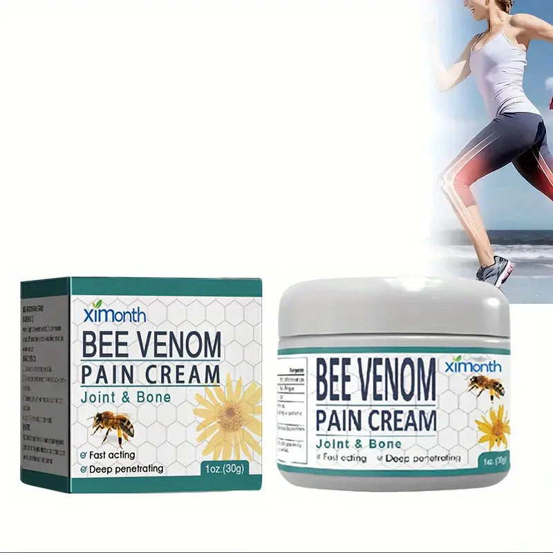 30g Bee Venom Pain Cream for Lumbar, Spine, Hand, Foot, Joint, Shoulder, Neck Wellness - DailySale