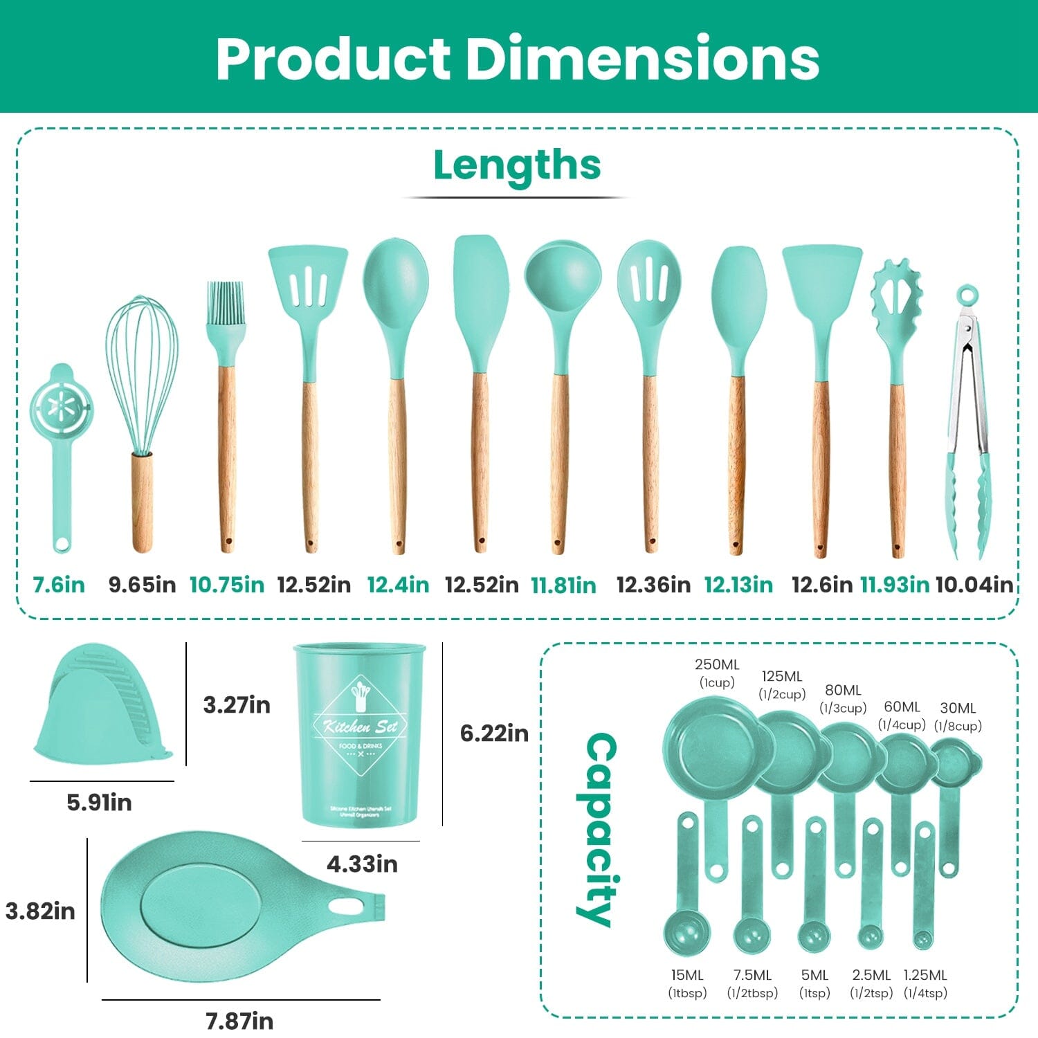 35-Pieces: Kitchen Cooking Utensils Set Kitchen Tools & Gadgets - DailySale