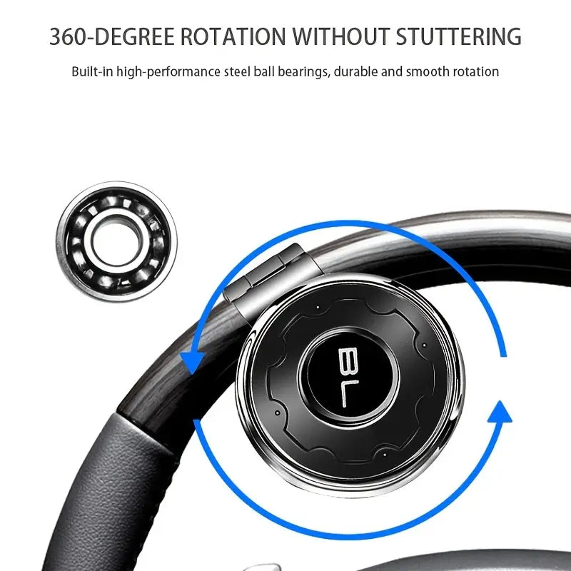 360 Degree Rotation Steering Wheel Knob Automotive - DailySale