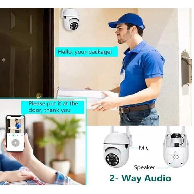 360 Full HD Wi-fi Wireless IP CCTV Security Camera Smart Home & Security - DailySale
