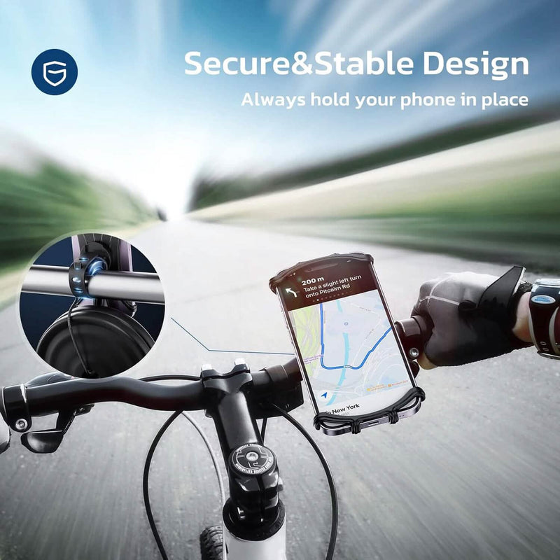 360° Rotatable Waterproof Bike Phone Mount Mobile Accessories - DailySale