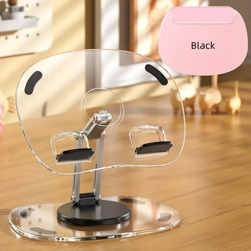 360° Rotating Tablet Phone Holder Mobile Accessories Black - DailySale