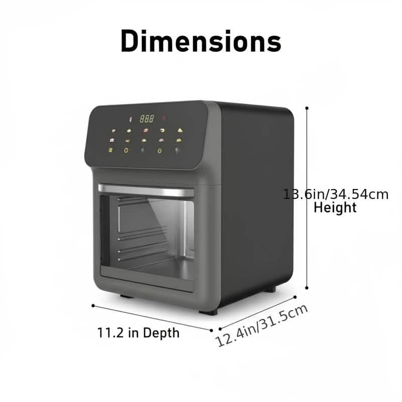 Bluebow 12QT 12-in-1 Smart Air Fryer Oven