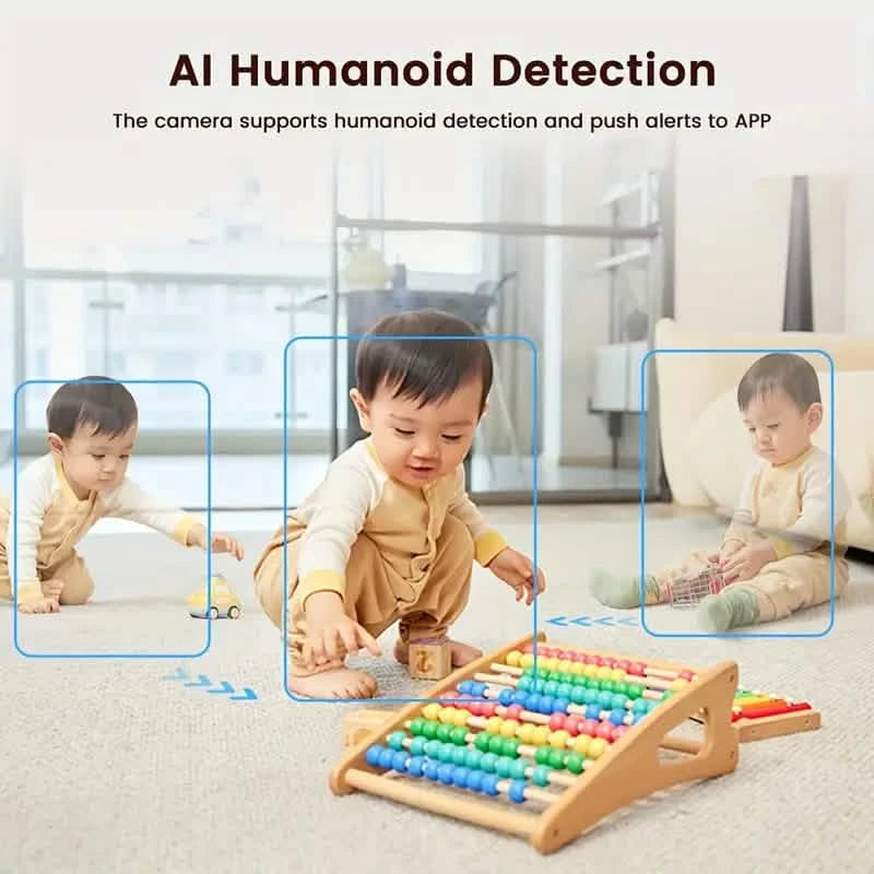 1080P Smart Indoor WiFi Camera | Two-Way Audio & Video Call + Night Vision