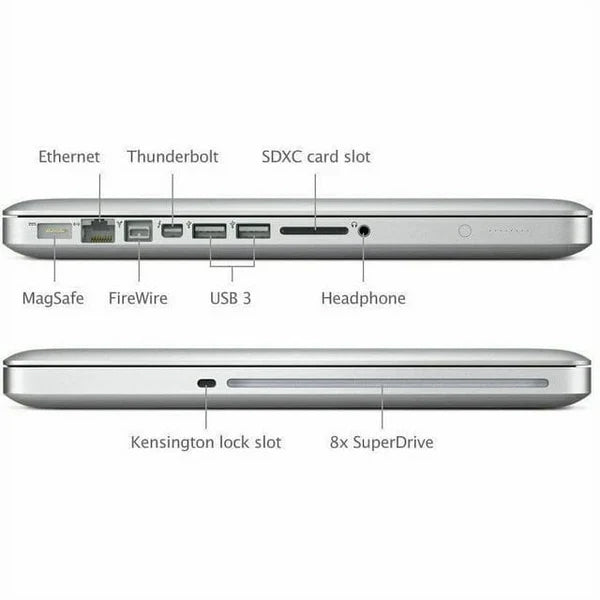 Apple MacBook Pro Core i7 2.9GHz 4GB RAM 500GB HD 13 MD102LL/A (Refurbished)