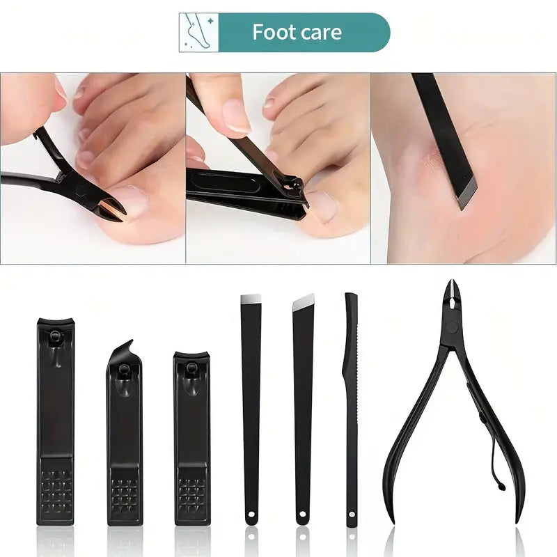 10-Piece Set: Ultra Sharp and Sturdy Nail Clippers Kit