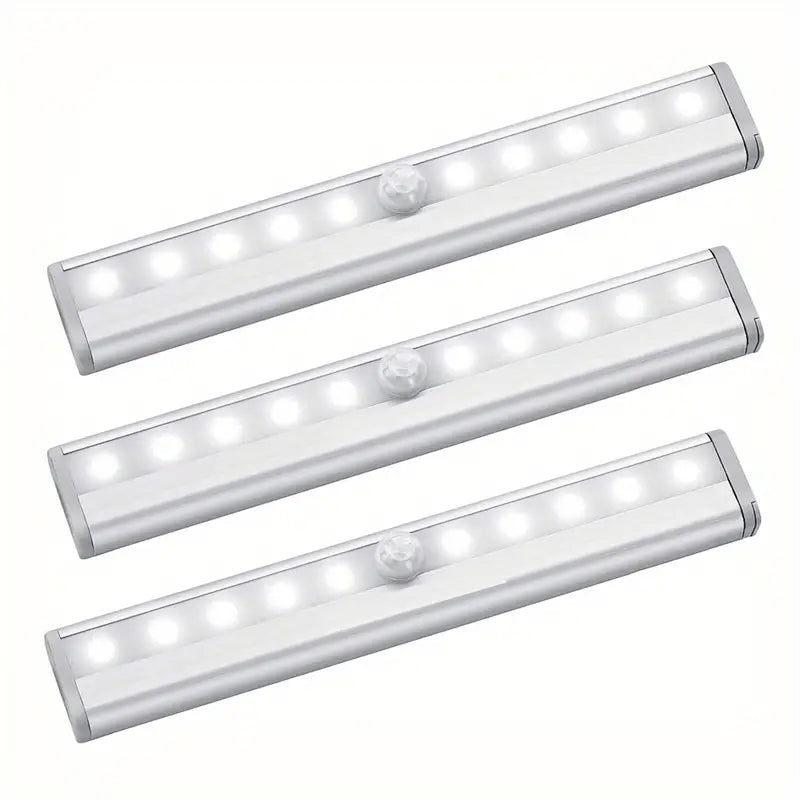 3-Pack: Under Cabinet Wireless Motion Sensor LED Light