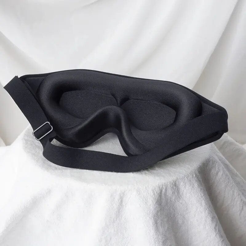 3D Sleep Eye Mask Wellness Black - DailySale