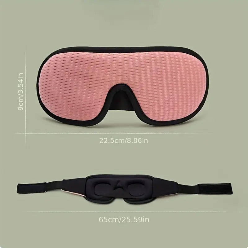 3D Sleeping Mask 100% Blackout Blindfold Sleep Mask Everything Else - DailySale