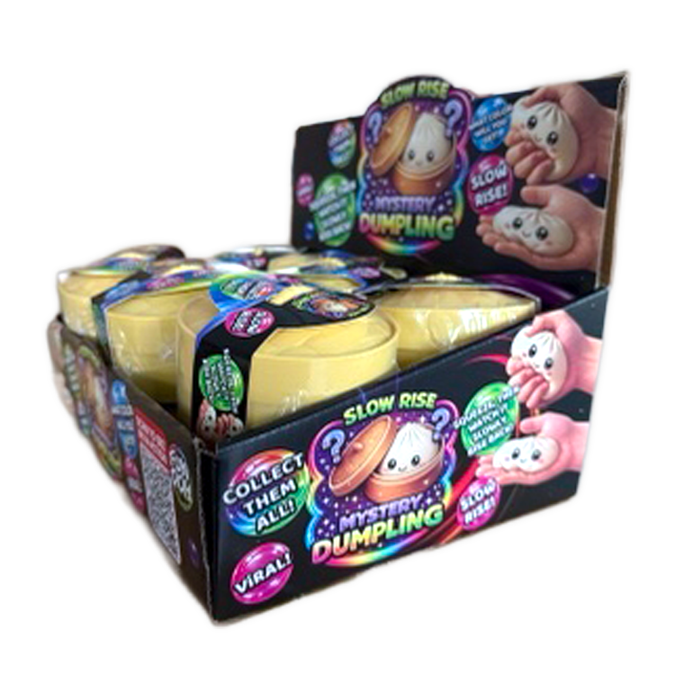 Fun Doh Mystery Slow Rise Dumpling Squish Toy | Blind Box Sensory Fidget Toy for Kids & Teens
