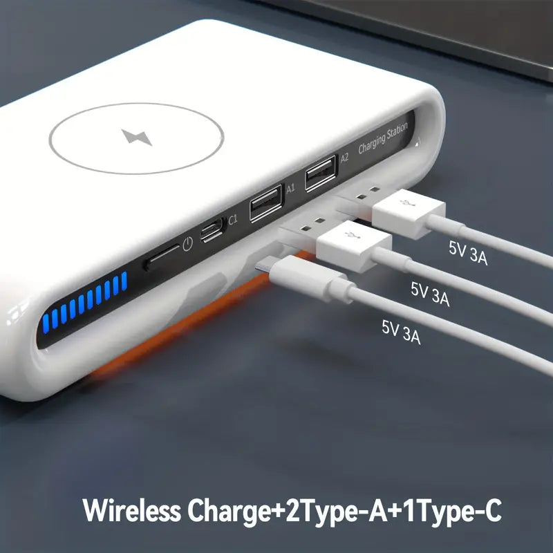 4-in-1 Charger 15W Portable Wireless Charger Mobile Accessories - DailySale