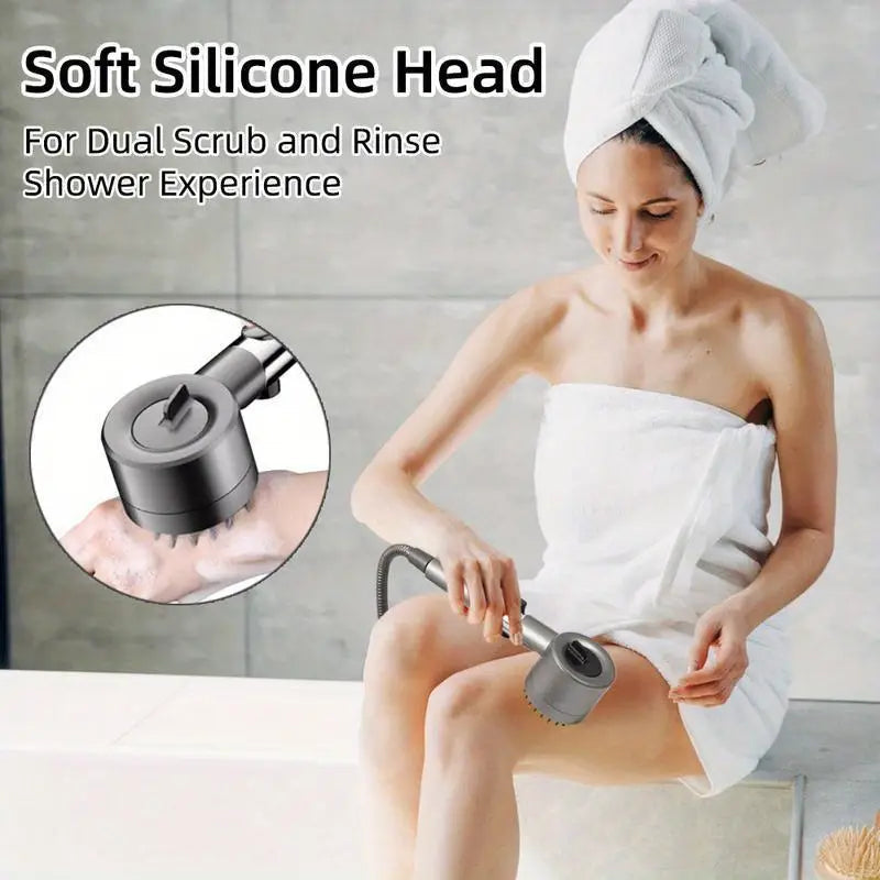 4-in-1 Removable Shower Head With 5 Filters and 3 Settings Bath - DailySale