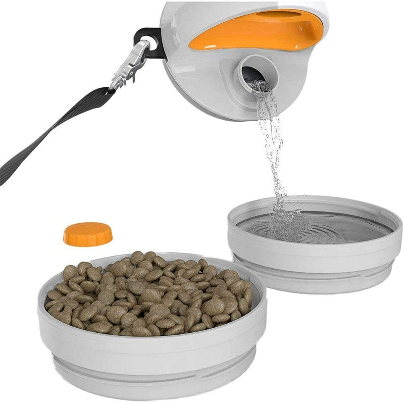 4-in-1 SitStayGo Grab n' Go Pet Dinette and Leash Pet Supplies - DailySale