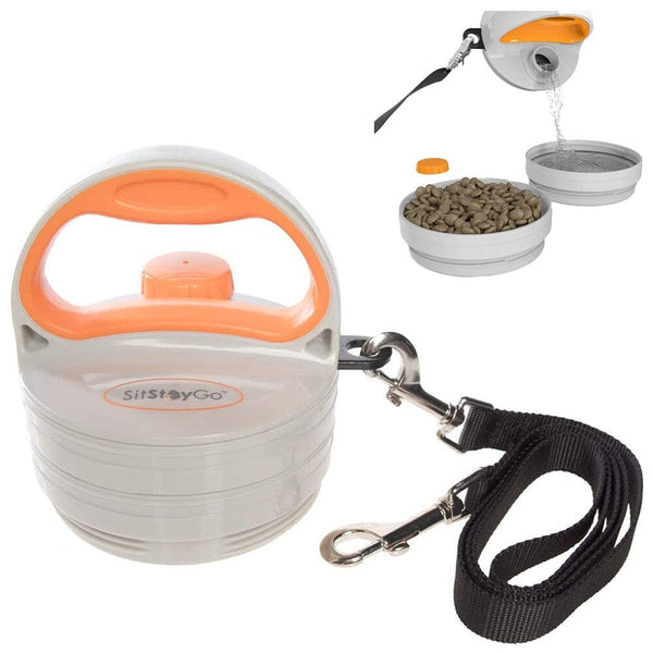 4-in-1 SitStayGo Grab n' Go Pet Dinette and Leash Pet Supplies - DailySale