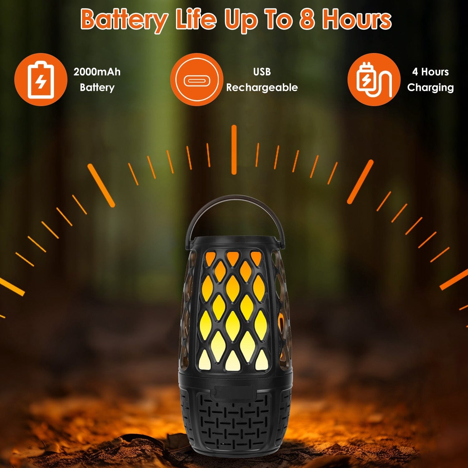 4-in-1 Wireless 5.3 IPX5 Waterproof Outdoor Speaker Speakers - DailySale