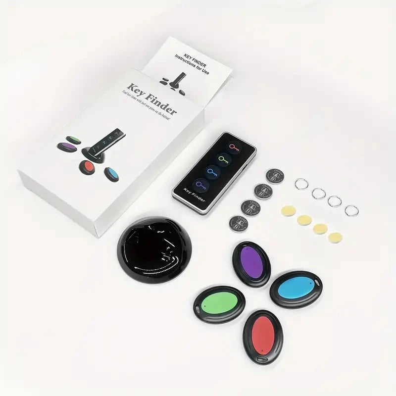 4-Key Finder with LED Flashlight: Locate Your Keys, Wallet, And Remote Control Effortlessly Everything Else - DailySale