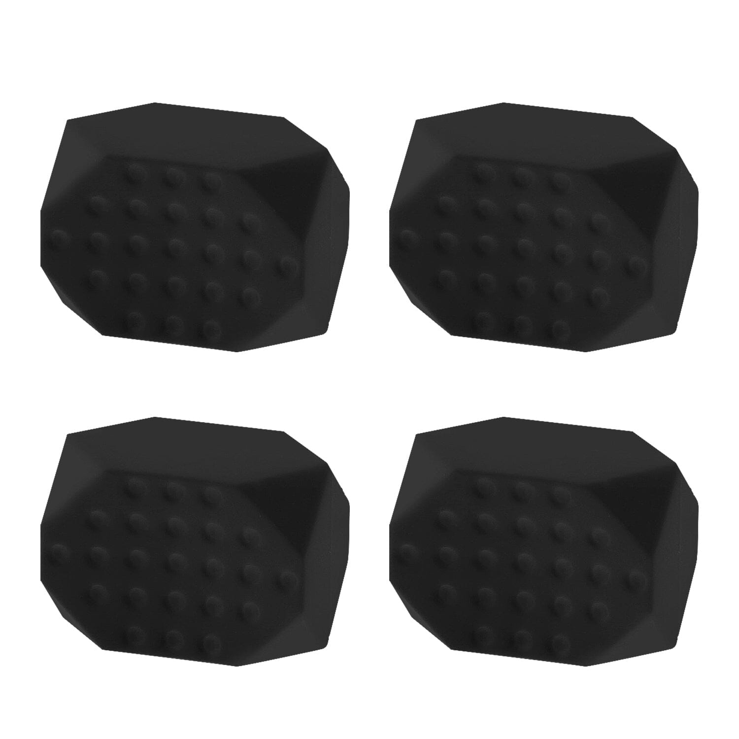 4-Pack: Jawline Exerciser with 3 Resistance Levels Wellness Black - DailySale