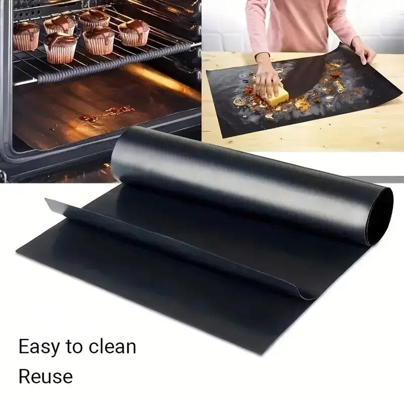 4-Pack: Non-Stick Reusable Oven Liners Kitchen Tools & Gadgets - DailySale