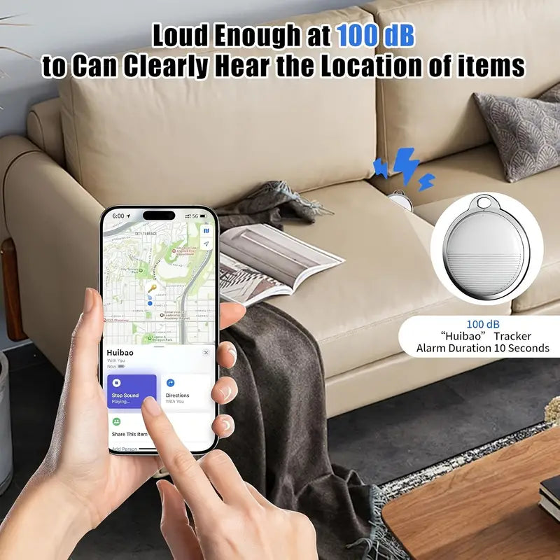 4-Pack: Real-Time GPS Smart Anti-Lost Device Locator Mobile Accessories - DailySale