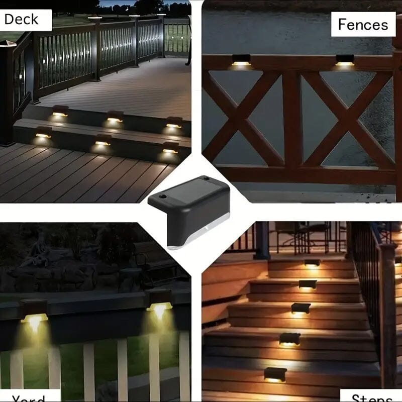 4-Pack: Solar Outdoor Garden Lights Outdoor Lighting - DailySale