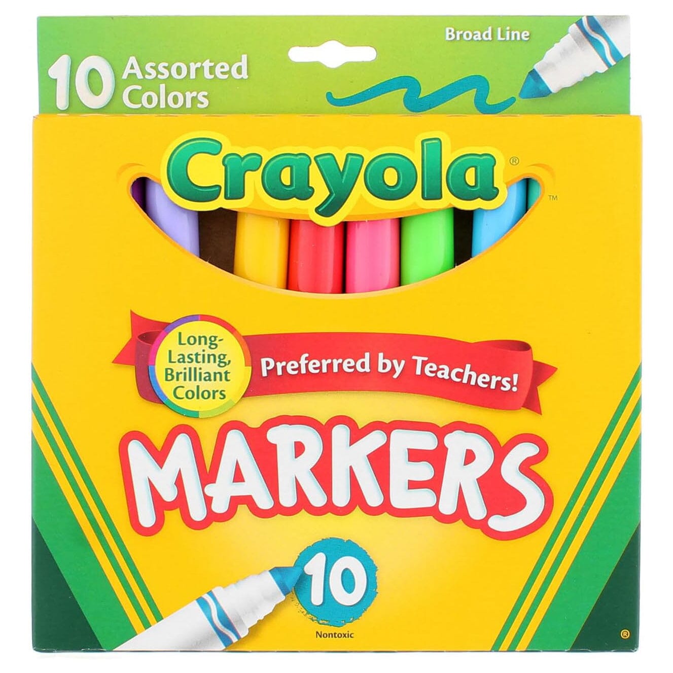 4-Packs: Crayola Assorted Style Marker Crayon Color Pencil Arts & Crafts - DailySale