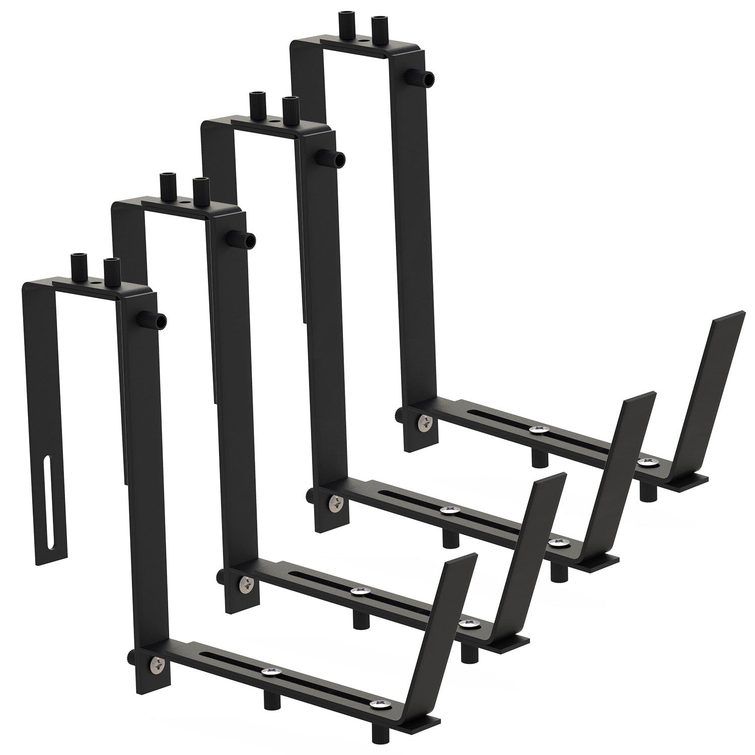 4-Piece: Adjustable Planter Box Brackets Garden & Patio - DailySale