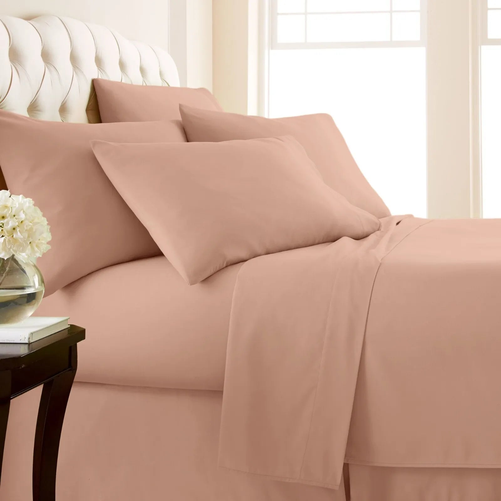 4-Piece Set: 1000 Thread Count Egyptian Cotton Sheets Bedding - DailySale