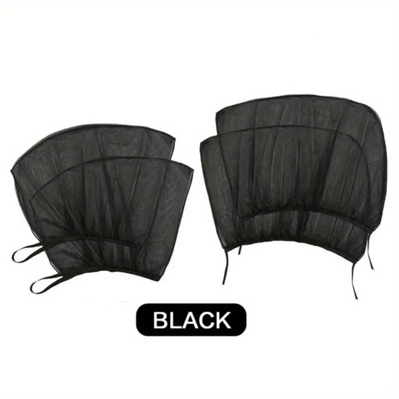 4-Piece Set: Car Window Shades For Front And Back Window Automotive - DailySale