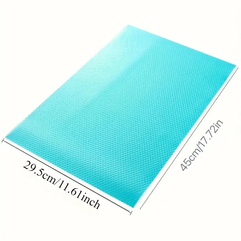 4-Piece Set: High-Quality Refrigerator Liners - Customizable Cabinet Mats Kitchen Tools & Gadgets - DailySale