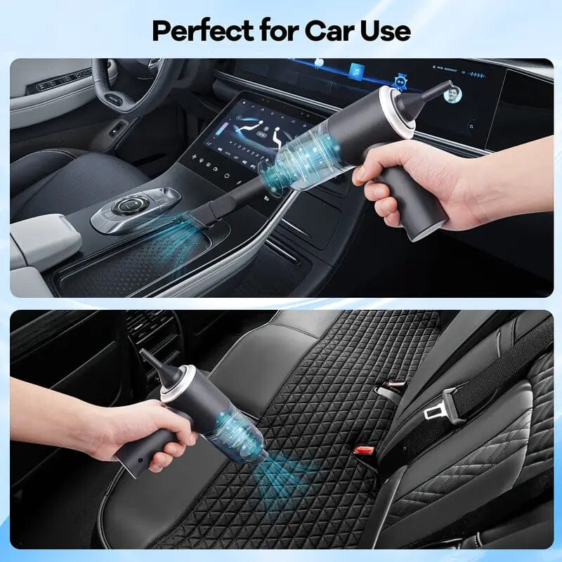 4000Pa Twin Turbine Motor Wireless Handheld Vacuum Cleaner Automotive - DailySale