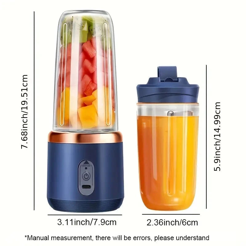 40w Portable Small Charging Juicer Cup Kitchen Appliances - DailySale