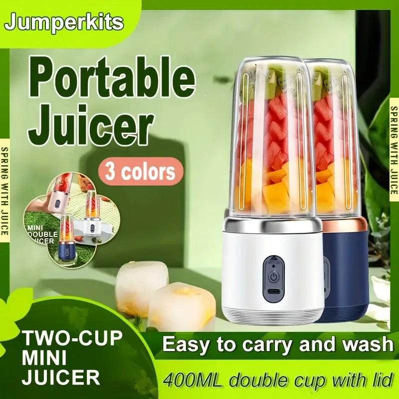 40w Portable Small Charging Juicer Cup Kitchen Appliances - DailySale