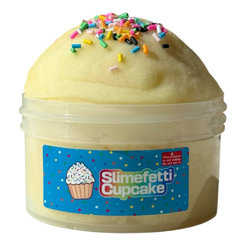 Slimefetti Cupcake