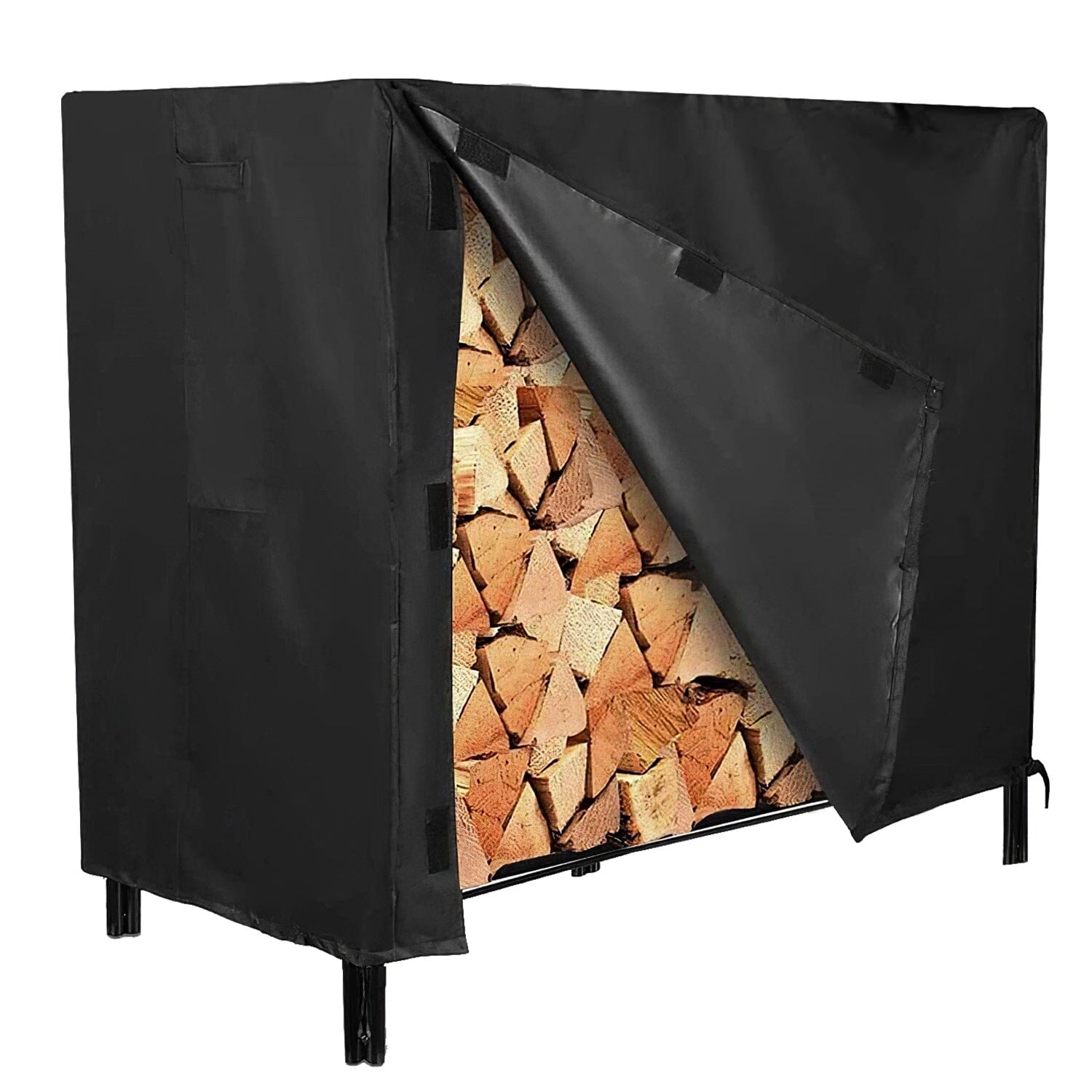 420D Oxford Fabric Firewood Rectangular Log Rack Cover Garden & Patio - DailySale