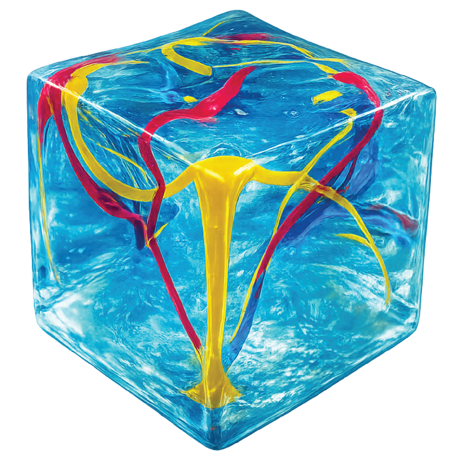 Fun Doh Squishy Charm Cube Sensory Fidget Toy – Assorted Styles