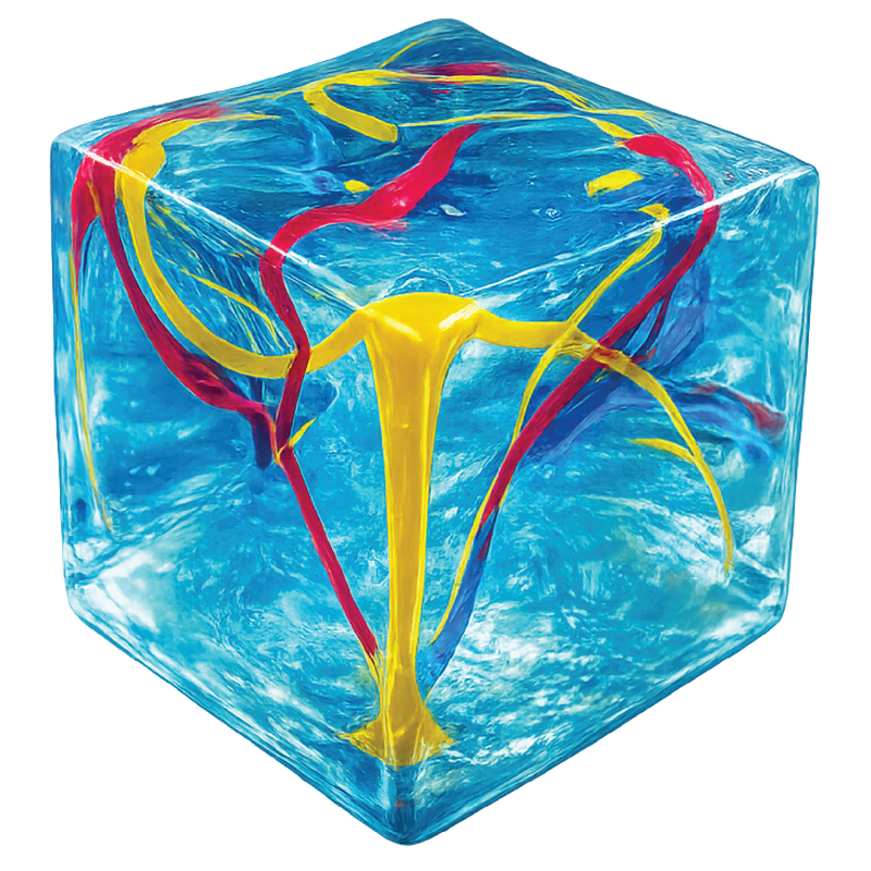 Fun Doh Squishy Charm Cube Sensory Fidget Toy – Assorted Styles