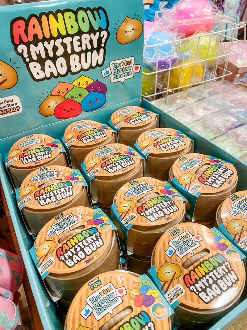 RMS Crazy Fun Rainbow Mystery Bao Bun | Mystery Squishy Toy & Rare Rainbow Chase