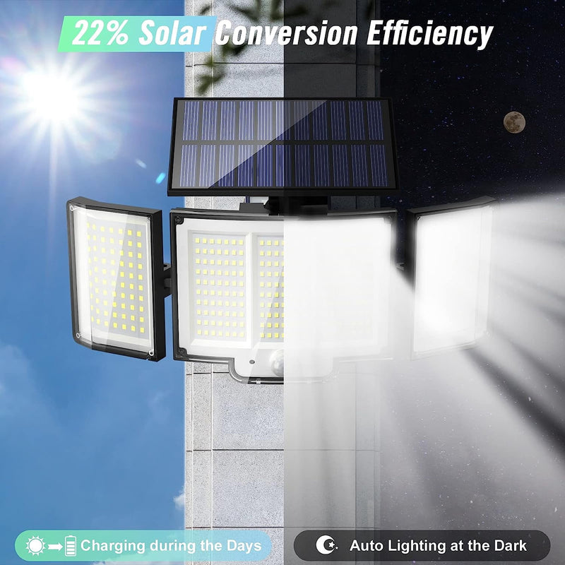 348 bright LED array shown lit