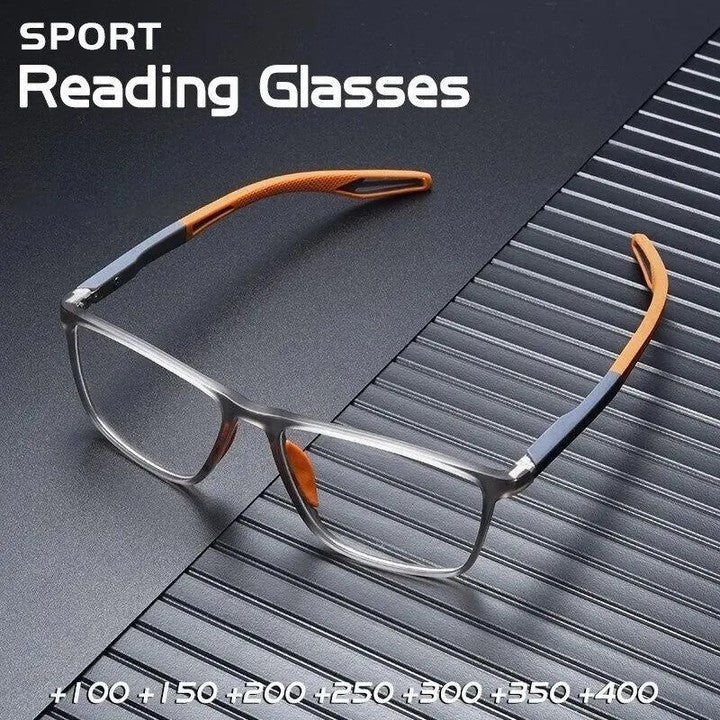 Auto Zoom TR90 Frame Sports Reading Glasses