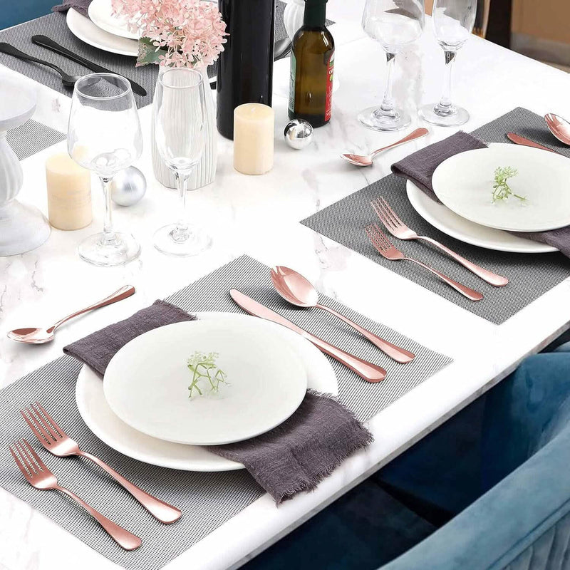 48-Piece: Stainless Steel Silverware Cutlery Set Wine & Dining - DailySale